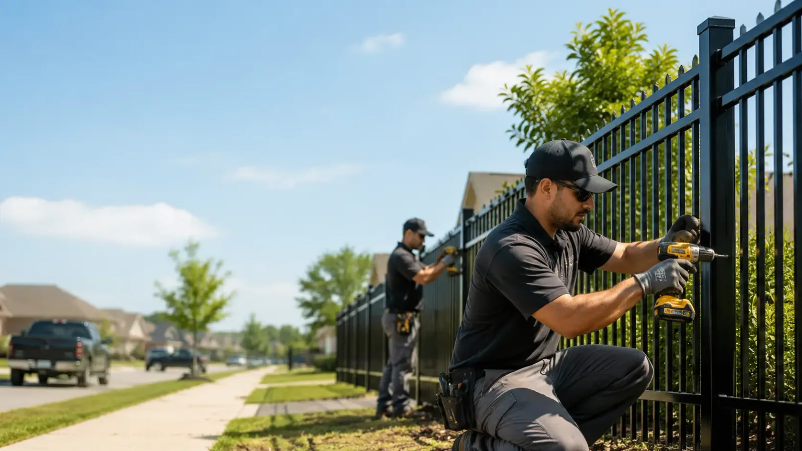 Metal Fence Installation in Johnson, NE